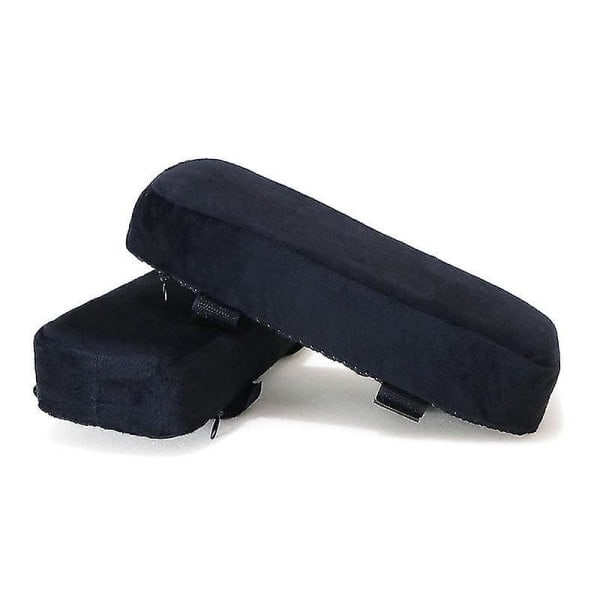 Stol Armstödsdyna, 2 Stycken Skum Mjuk Armbågsdyna - Svart-AD4-