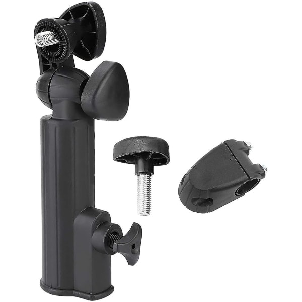Bimirth Paraplyholder til Klapvogn, Paraplyholder til Klapvogn Golfvogn Paraplyholder til Klapvogn Plast Paraplyholder Cykelvogn Sort Universal -FD3-