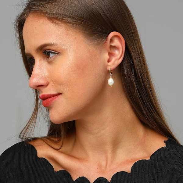 Guld Små Creole Øreringe med Vedhæng Personlig Slange/Ondt Øje/Stjerne/Kors/Lås/Nøgle 18k Guldbelagt Krystal Drop Dangle-AD4-