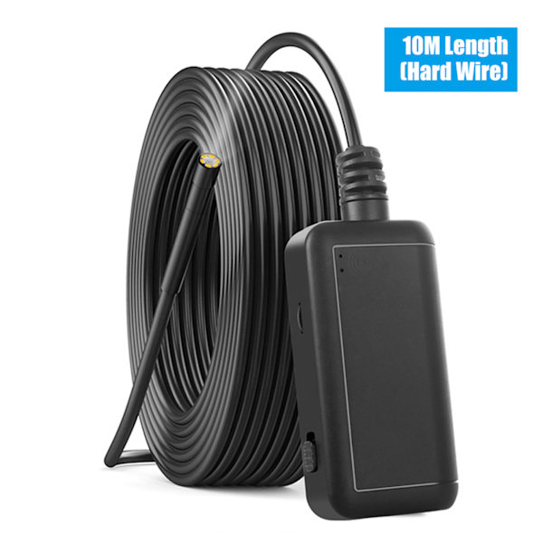0,2 tum 5MP IP67 6 LED-lampor WiFi endoskop inspektionskamera för iOS/Android-smartphones 10 m/32,8 fot kabel