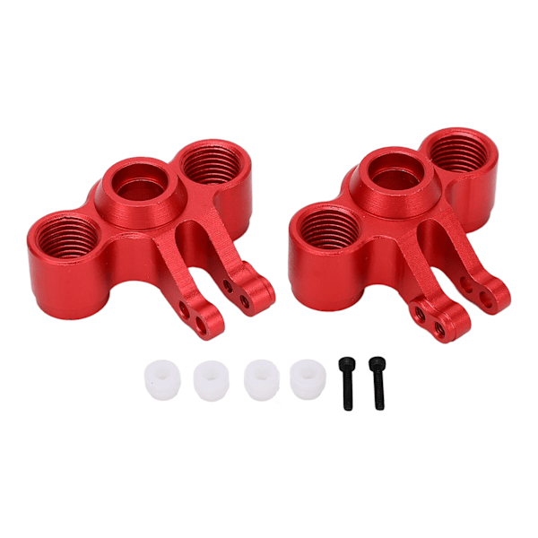 1 Par RC Främre Bakre Axelhållare Aluminiumlegering Universal Axelhållare för Traxxas E Revo VXL RC Bildelar 1/16 Röd-AD4-