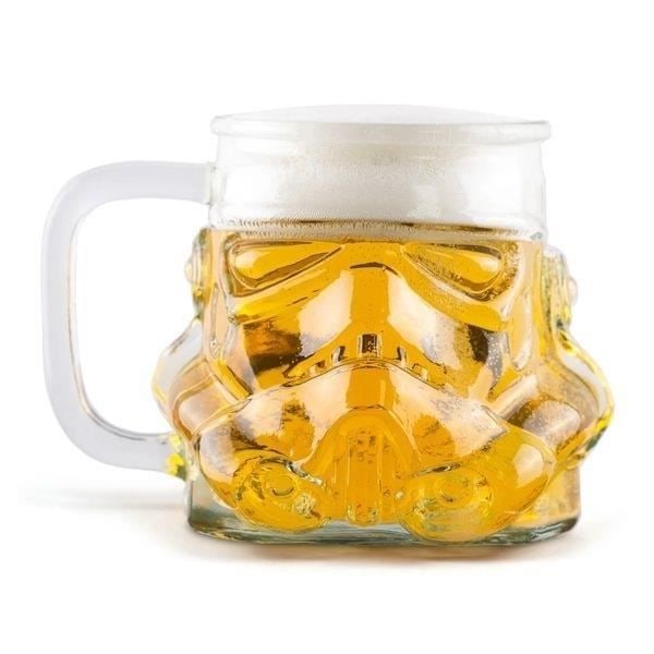 Ölseger - Star Wars - Stormtrooper - 600 ml - Soda-kalkiglasi - Astianpesukoneen kestävä