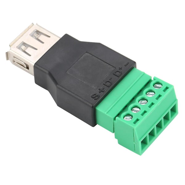 USB-terminaladapterkonverter - 2 st lödfria typ A hon Quicklink