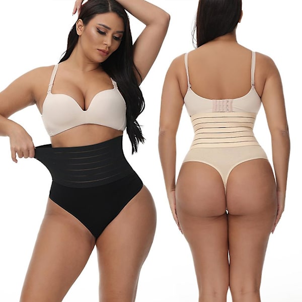 Högmidjeformande Trosor med Magkontroll Shapewear Slankare Underkläder