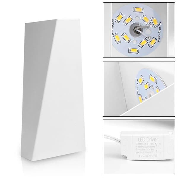 1 stk Trapezformet LED Vægslampe