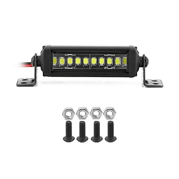 RC-auton kattovalo 24 36 LED-valopalkki 1/10 RC-raakelin Axial SCX10 90046/47 SCX24 Wrangler D90 TR:lle