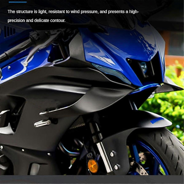 Vindruta för Yamaha R7 YZF R7 YZFR7 R7 Fastsatt Vindruta Aerodynamisk Kåpa Matt Svart 2021 2022 2023