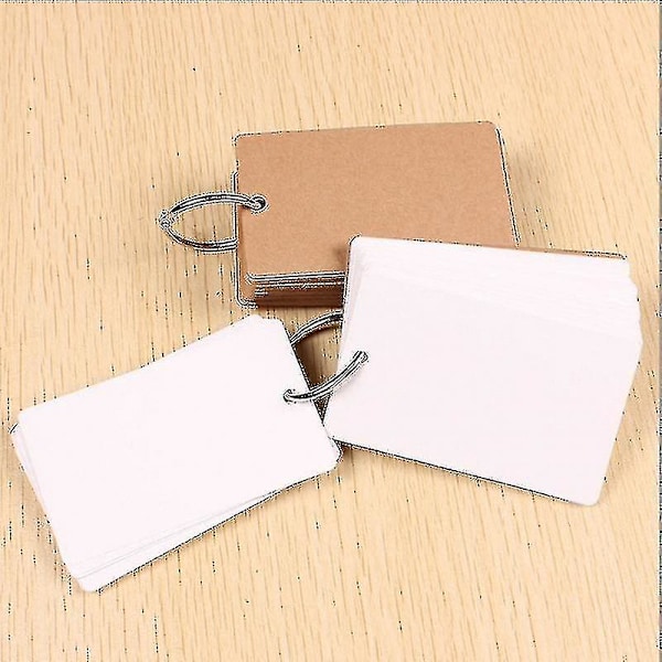 Bærbar Perme Binder Flash S Memo Pads DIY Blanke Sry