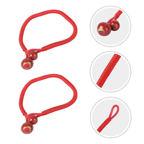 2 st flätade rep-armband