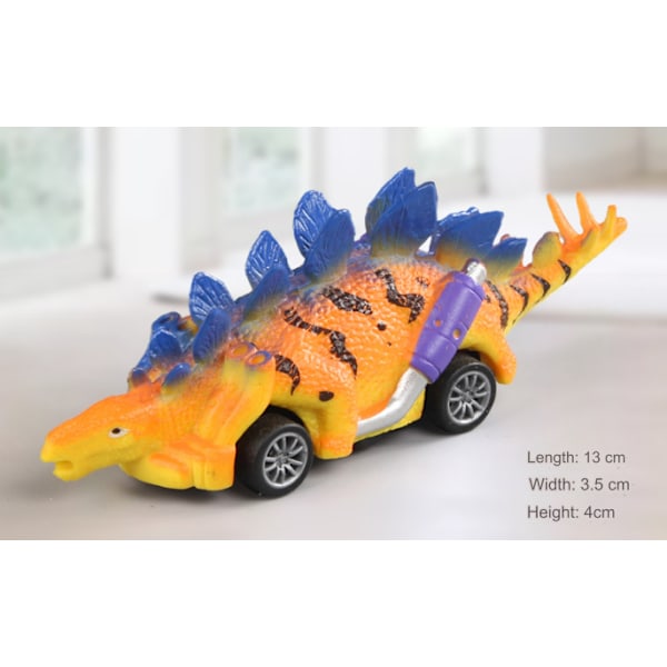 Dinosaurbiler - Pakke med 4