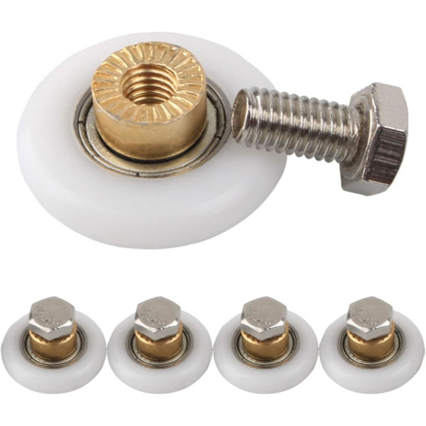 4 suihkuoven pyörää 23 mm, suihkun korvauspyörä