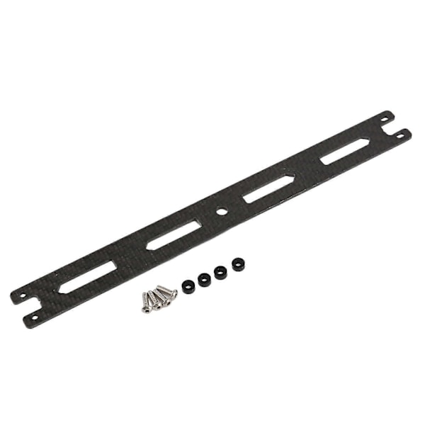 Karbonfiber Andre Etasje Brettplate for TT02 TT02B TT-02 TT-02B 1/10 RC Bil Oppgraderingsdeler Tilbehør