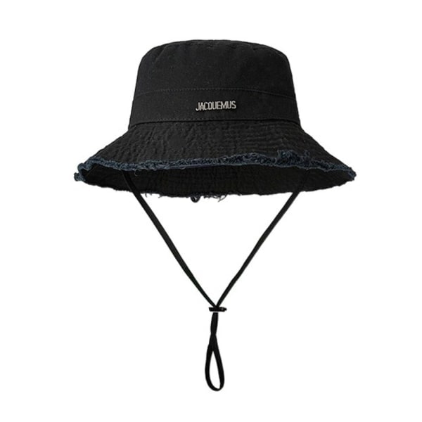 Dame bucket hat sort sort black