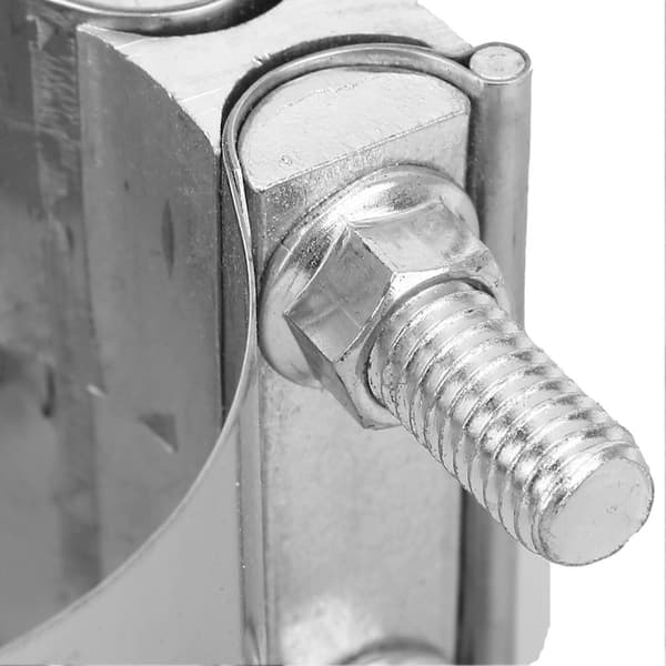 3 tommer Udstødningsbåndklemme Lapsamling Rustfrit Stål Kobling til Lydpotte Nedrør Header Manifold