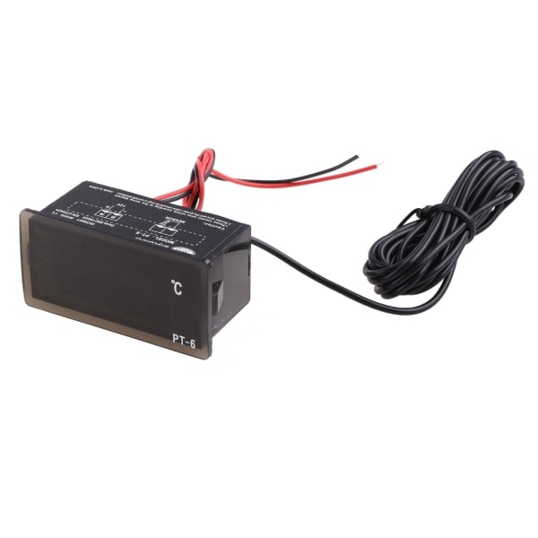 Populær 12V Bil LED Digital Termometer -40~110°C