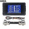 0-200v 100a Digital Voltmeter Ammeter Bil Er Ance Volta Energ