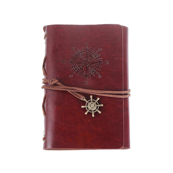 Spiralhæfte Blankt Notesbog Journal Læder Journal Læder Skrive Journal Notesbog Drenge Notesbog