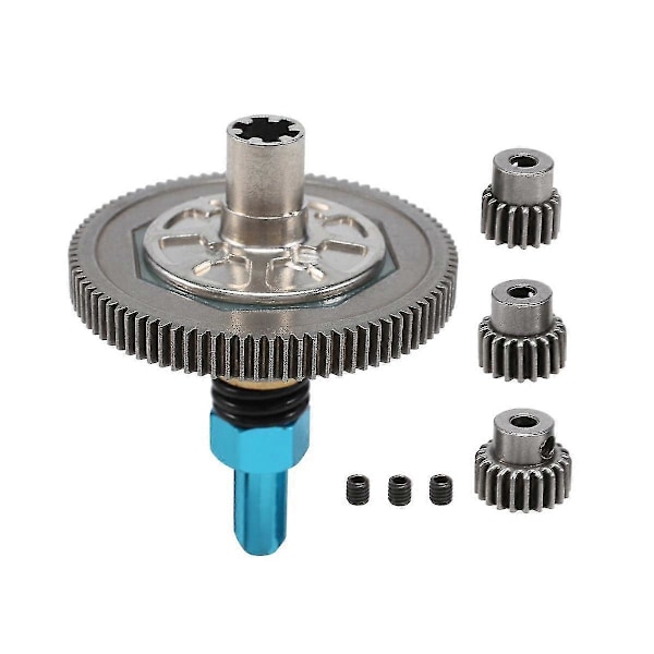 91t Spur Gear Slipper Clutch 17t 19t 21t Växelset för Arrma 1/10 Senton Granite Big Rock Vorteks Up
