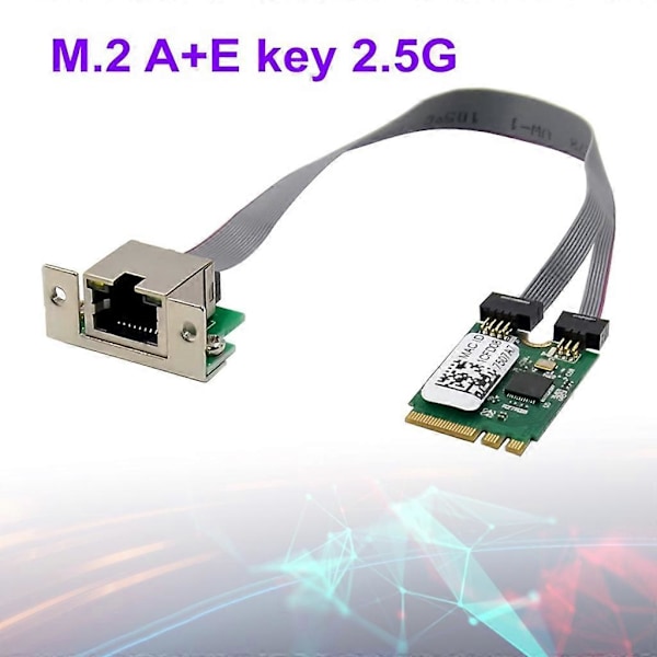 RTL8125B Mini Pcie 2.5 Gigabit Ethernet Kort 10/100/1000M/2.5Gbps Adaptiv Desktop Soft Routing Netværkskort