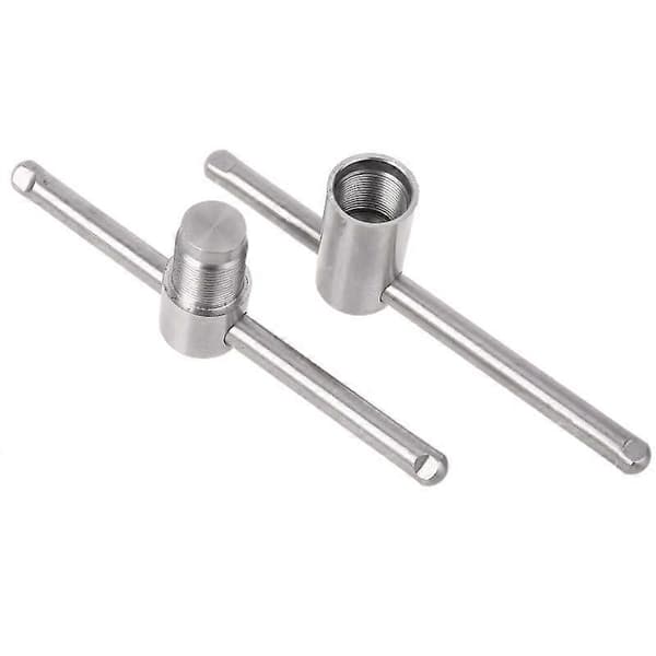 Stål Cue Tip Press Tool Shaper til 14mm Pool Snooker Billiard Arc Køer Stick Tip Kompressor