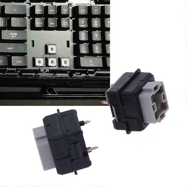 2 kpl Romer-G akselin hopeakytkimet 45g voiman taktiiliset kytkimet G512 G910 G810 K840 G413 Pro -näppäimistöille
