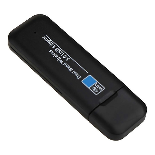 Trådløs 1200 Mbps USB WiFi-adapter MU-5300 Dobbeltbånd 2,4 GHz 5,8 GHz WiFi-antenne PC Mini-datamaskin Nettverkskortmottaker