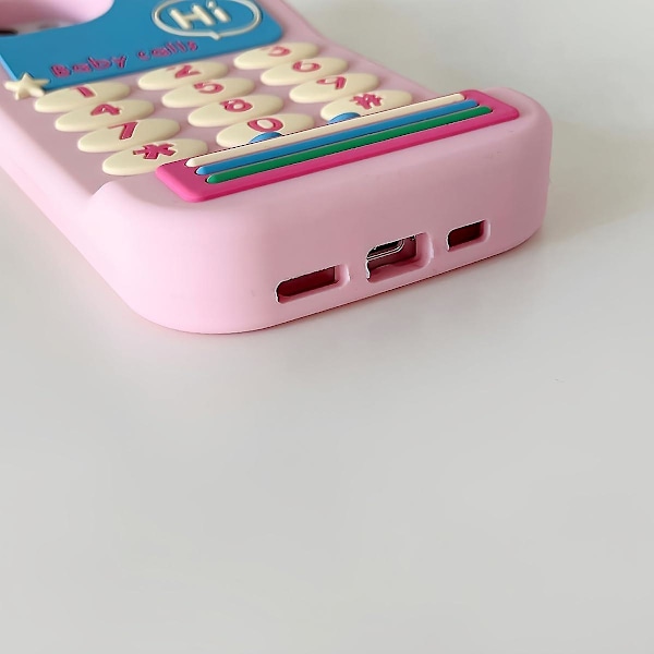 Kawaii Telefoncovers til iPhone 14 Pro Max, Sød Tegneserie Panda Telefoncover 3D Sjov Sort Panda Bambus Telefoncover til Kvinder Piger Blød Silikon Stødsikker