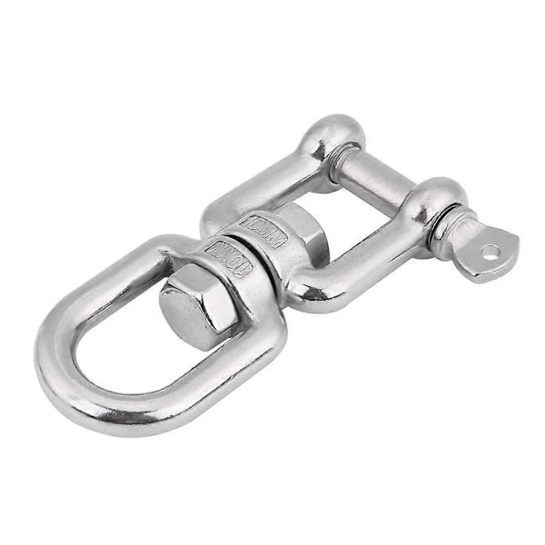 Tungt 304 Rostfritt Stål Svängbar Ring Snabb Rullande Schäkel Enhet (10mm)