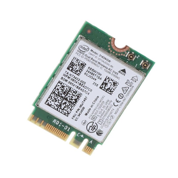 IEEE 802.11AC WiFi NGFF til M.2 Interface 433Mbps WiFi Adapter til Lenovo bærbare pc'er - NGFF M2 Wi-Fi kort med BT-kompatibilitet