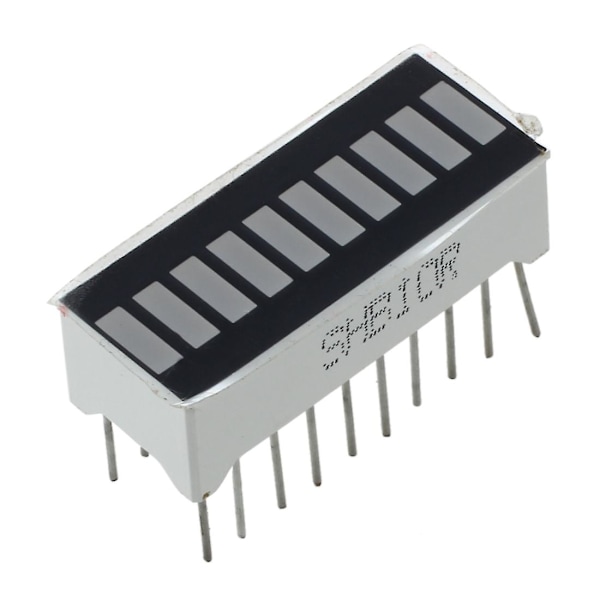 10-Segment Rød LED-Bar - Display