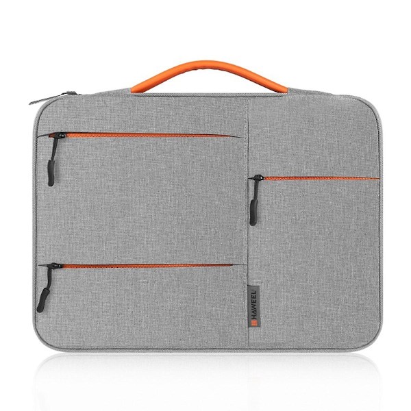 13 Tommer Universal Plys Tablet Laptop Håndtaske Beskyttende Etui Grå