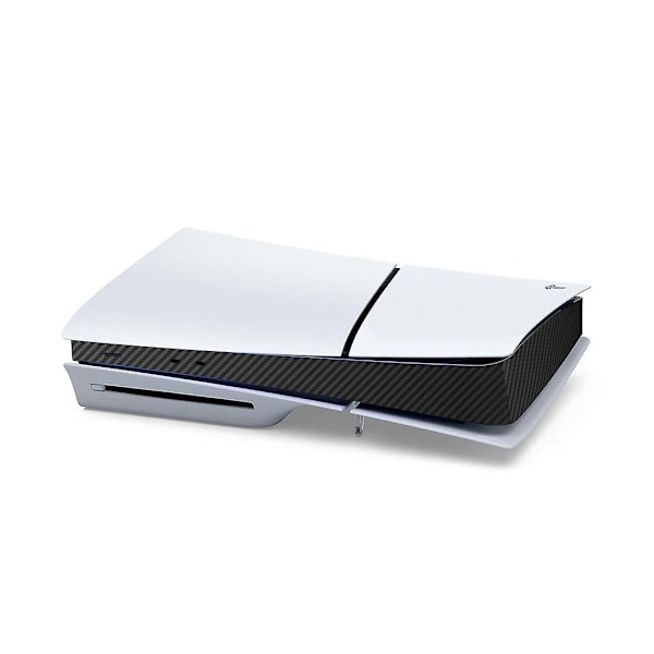 PS5 Slim Konsoll Midtskin, Karbonfiber Anti-ripe Beskyttelsesklistermerke Stripe For PS5 Slim Konsoll Disk & Digitale Utgaver Senterdel