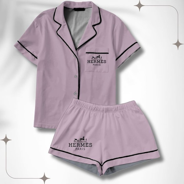 Snygg pyjamasuppsättning (utan tofflor) 2