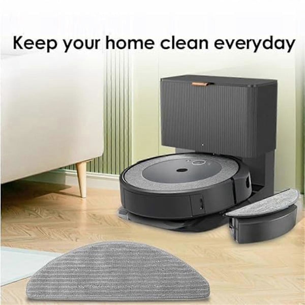 Reserve Moppekluter, Puter og Kluter for iRobot Roomba Combo I5, I5+, J5, J5+ Støvsuger Reservedeler
