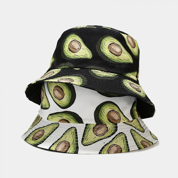 Unisex 100% Bomulls Packbar Bucket Hat Solhatt Enkla Färger för Män Kvinnor