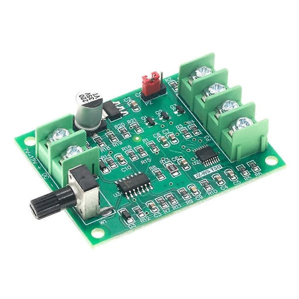 DC 7V-12V Børsteløs Motor Driver Board Hastighedskontrol Board Motor Controller Beskyttelsesmodul til Harddisk Motor