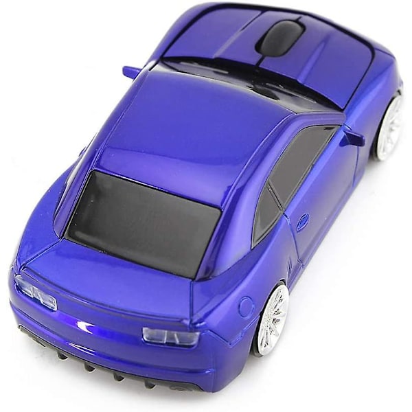 Trådlös mus för Chevrolet Camaro Sportbil Dator Laptop PC Optisk Mus (blå)