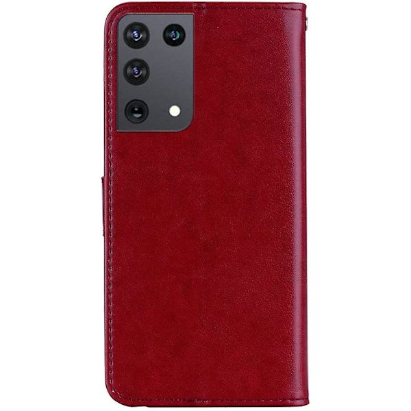 Kompatibel med Samsung Galaxy S21plus 5G Fodral Kvinna Glitter Bling Diamantfodral med Kortfack Prägling PU Läder Flip Plånboksfodral för Samsung Gala