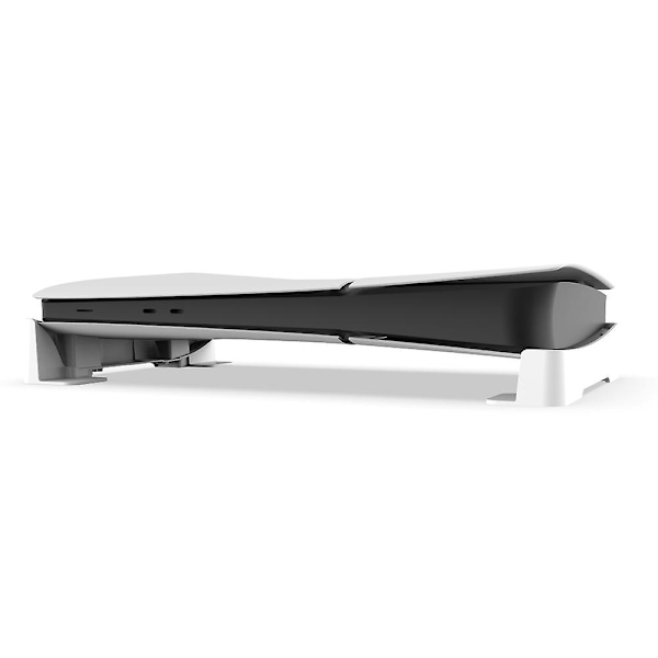 PS5 Slim Horisontellt Stativ, Horisontellt Stativ Kompatibelt med Nya Playstation 5 Slim Disc & Digital Edition, Horisontellt Stativ för PS5 Slim Konsol