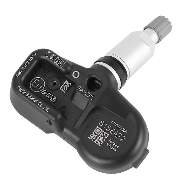 433MHZ Rengaspaineen valvontajärjestelmä (TPMS) anturi Toyota Camry CHR Corolla 42607-48020 -malleihin