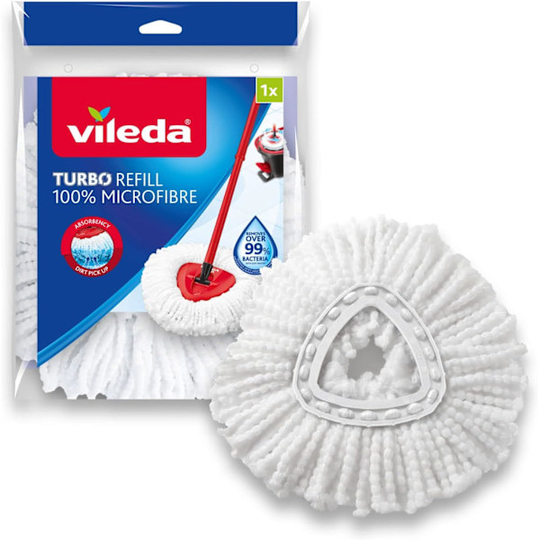 EasyWring og Clean Turbo Classic Mikrofiber Mopp Erstatningshoder