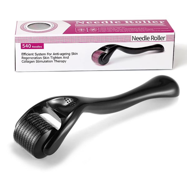 Microneedle Roller - Svart Enkelpack