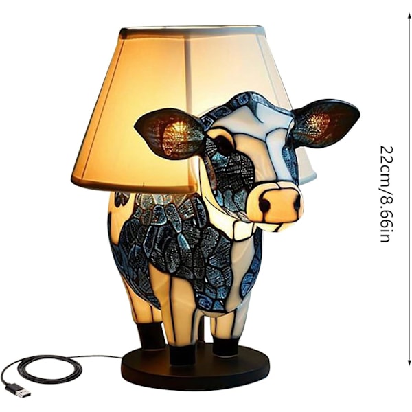 Dyre Bordlampe, Sengelampe, Kule Sengelampe for Stue Soverom, Sovesal Kontor Bordlampe, Drevet av USB