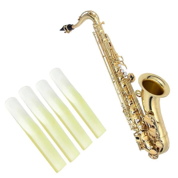 Saxofon Halsrem Blød Læder Polstret Saxofon Halsrem Sele