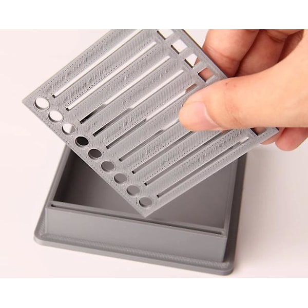 Sticky Note Holder, Sticky Note Dispenser Kompatibel med Post-it Note, Post It Note Organizer for 3x3 Selvklebende Notatblokker, Ekskluderer Sticky Notes