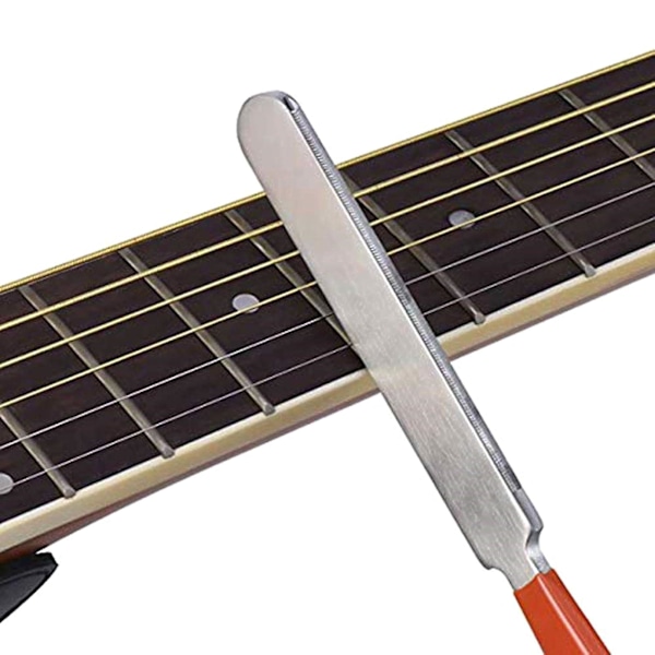 Kitara Luthier -työkalut, Fret Crowning Luthier -tiedosto Rocker, Sormipaneeli Suoja