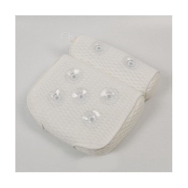 4D Mesh Badekar Pute 7 stk Sugkopper Spa Bade Pute Bade Pute For Badekar Støtte Nakke TY