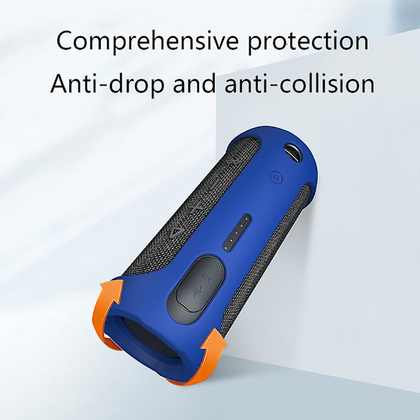 Dragbart högtalaröverdrag för JBL Flip Essential Skyddande hållare förvaring för fodral