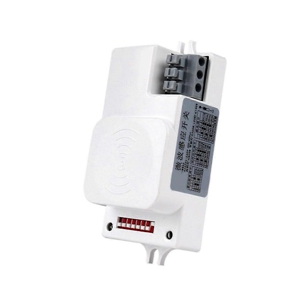 TD 5.8G Mikrobølge Sensor Switch 220V Gang Garage Afstand Forsinkelse Justerbar Multifunktion LED Rad