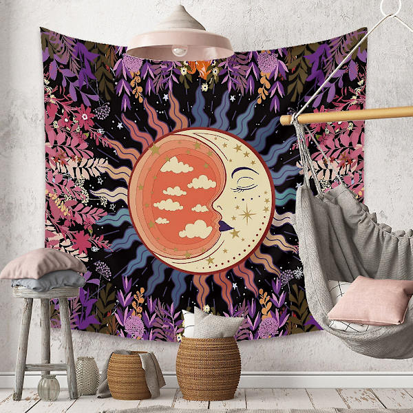 Mandala Boheme-vægtæppe Velegnet til Soveværelsesdekoration 429-729 x 38 tommer